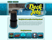Tablet Screenshot of deckjets.com